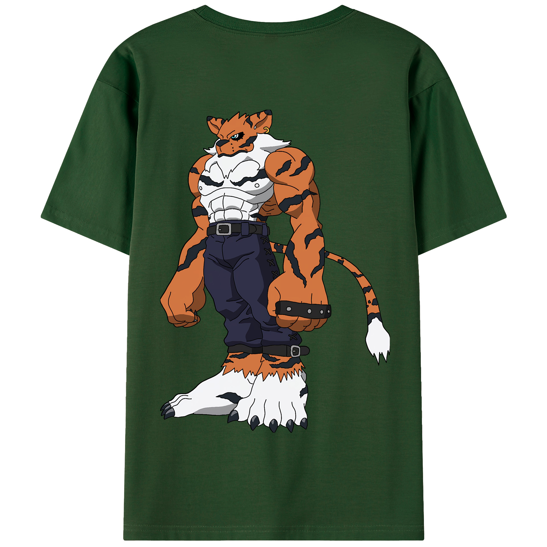 （画像用） Digimon デジタルモンスター/デジモン 綿100％半袖Tシャツ（背面プリント）